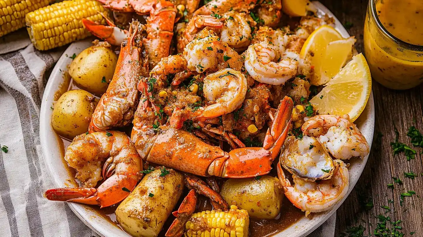 Flavorful seafood boil sauce recipe with fresh seafood