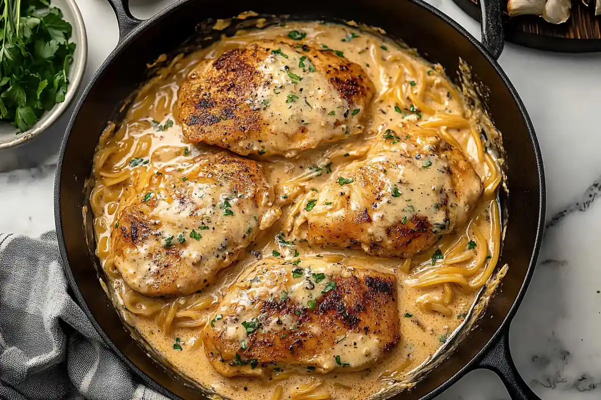 Chicken Cream Cheese Recipe Dish